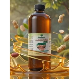 Dầu Phộng Hữu Cơ Ép Lạnh Mẹ Ken 4