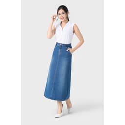 Deal Tốt- Áo polo nữ sát nách GENVIET JEANS dáng suông vải poplin cao cấp, thấm hút mồ hôi, co giãn đi làm 9231 5