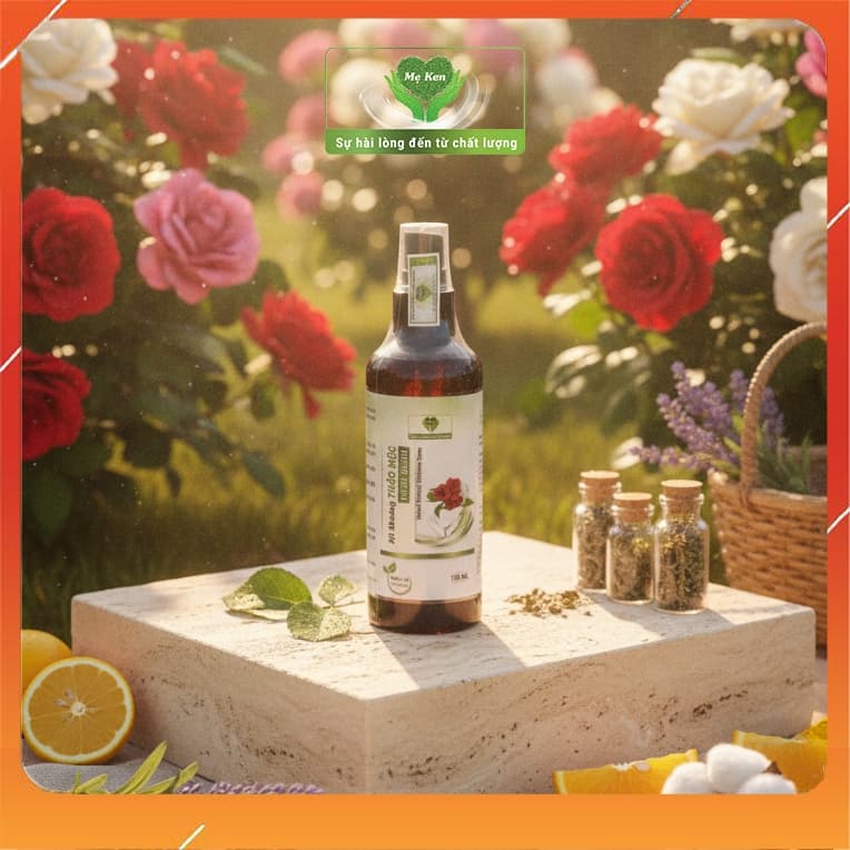XỊT KHOÁNG THẢO MỘC THIÊN NHIÊN MẸ KEN 100ml