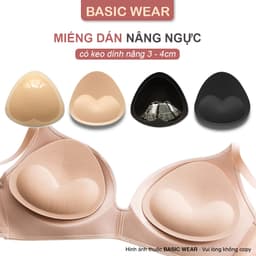 Miếng Dán Độn Nâng Ngực Có Keo Dính Dày 2-4cm, Miếng Dán Độn Tăng Size Ngực Tạo Khe Quyến Rũ 3
