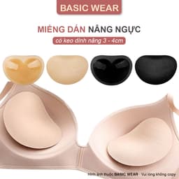Miếng Dán Độn Nâng Ngực Có Keo Dính Dày 2-4cm, Miếng Dán Độn Tăng Size Ngực Tạo Khe Quyến Rũ 4