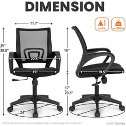 Ghế văn phòng thiết kế công thái học/HP-5005M/Hoàng Phú Furniture 2