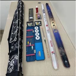 ***Bộ combo 2 cần câu cá 5h F1 ngẫu nhiên đầy đủ phụ kiện 1