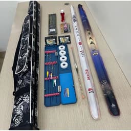 ***Bộ combo 2 cần câu cá 5h F1 ngẫu nhiên đầy đủ phụ kiện 3