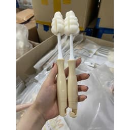 Cọ mút xốp cọ rửa núm ti bình sữa GROSMIMI Hàn Quốc 7