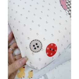[Giao hỏa tốc] Gối cao su non công thái học cho bé, họa tiết hoạt hình, kích thước 30x50cm 9