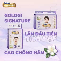 [SIÊU RẺ] COMBO 2 BICH Tã Bỉm Goldgi Signature, Goldgi Premium, Goldgi M-Class Chính Hãng lựa chọn của mẹ. 2