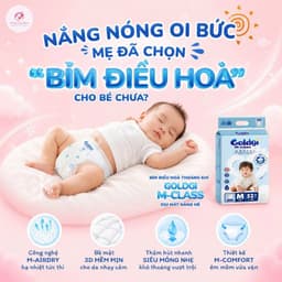 [SIÊU RẺ] COMBO 2 BICH Tã Bỉm Goldgi Signature, Goldgi Premium, Goldgi M-Class Chính Hãng lựa chọn của mẹ. 3