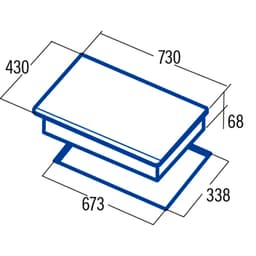 Bếp từ đôi CATA IB 1822BK | 5200W / 2 lò | Cam kết hàng chính hãng 9
