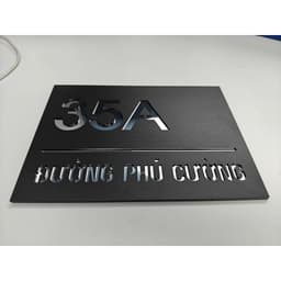 Biển số nhà. Bảng số nhà. Đặt hàng theo yêu cầu 8