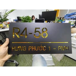 Biển số nhà. Bảng số nhà. Đặt hàng theo yêu cầu 9