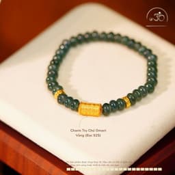 Ngọc Đan Tâm - Bộ Trang Sức Ngọc Lam Băng Bánh Xe Phối Charm 7