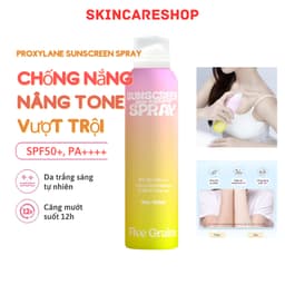 Xịt Chống Nắng Cao cấp Five Grains Nâng Tone Bảo vệ Da Pro-Xylane 160ml SKINCARESHOP 1