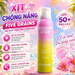 Xịt Chống Nắng Cao cấp Five Grains Nâng Tone Bảo vệ Da Pro-Xylane 160ml SKINCARESHOP 4