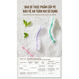Màng bọc thực phẩm viền chun co giãn UYIKU Nhật Bản túi 100 cái siêu dai, tái sử dụng 4