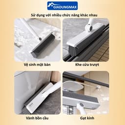 [SVIP] Cây Chà Sàn Nhà Tắm Xoay 180 Độ, Chổi Lau Sàn Có Thể Tháo Gọn Tiện Lợi Và Nhanh Chóng 2