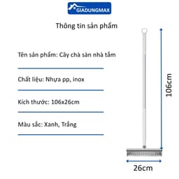 [SVIP] Cây Chà Sàn Nhà Tắm Xoay 180 Độ, Chổi Lau Sàn Có Thể Tháo Gọn Tiện Lợi Và Nhanh Chóng 8