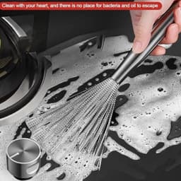Chổi cọ rửa xoong nồi kim loại đa năng siêu sạch, siêu nhanh 5