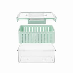 Bộ 3 Hộp Bảo Quản Thực Phẩm Elmich EL3124 800ml 2200ml 4300ml Kèm Khay Tách Nước - Chính Hãng - JoyMall 4