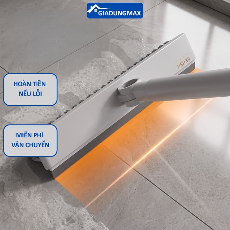 [SVIP] Cây Chà Sàn Nhà Tắm Xoay 180 Độ, Chổi Lau Sàn Có Thể Tháo Gọn Tiện Lợi Và Nhanh Chóng