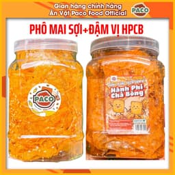 [9 VỊ NGON KHÓ CƯỠNG] Set 2 hủ bánh tráng trộn Paco Food mix theo ý thích ăn vặt ngon đi chơi ăn là ghiền 8