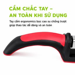 Dụng Cụ Mài Dao 3 Rãnh Thiết Kế 3 Cấp Độ Mài GD62 - Dụng Cụ Hỗ Trợ Nhà Bếp Mài Dao Cầm Tay 4