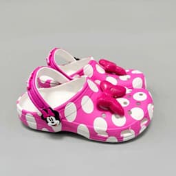 [ MOUSE CLOG ] Dép sục nhựa nữ Minnie Mouse dễ thương, sục mouse charm nơ 3d to trang trí 3