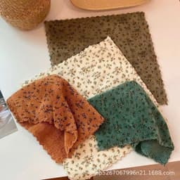 sét 4 Khăn Lau Bếp Đa Năng Họa Tiết Hoa Nhí Vintage, Khăn Lau Tay Thấm Hút Chống Dính Dầu Mỡ (abong) 2
