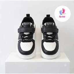 Giày Thể Thao Trẻ Em Quai Dán, Đế Êm Chống Trơn, Giày Sneaker Cho Bé Trai Bé Gái Đi Học Đi Chơi [G3] 4