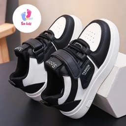 Giày Thể Thao Trẻ Em Quai Dán, Đế Êm Chống Trơn, Giày Sneaker Cho Bé Trai Bé Gái Đi Học Đi Chơi [G3] 3