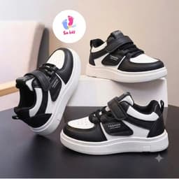 Giày Thể Thao Trẻ Em Quai Dán, Đế Êm Chống Trơn, Giày Sneaker Cho Bé Trai Bé Gái Đi Học Đi Chơi [G3] 8