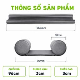Thanh Xốp Chặn Khe Cửa Ngăn Côn Trùng 95cm GD81 - Thanh Chặn Cửa Ngăn Gió Lùa Bụi Bẩn 6
