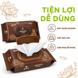 Set 2 Gói Khăn Ướt Bao Sái Lau Bàn Thờ Hương Trầm GD91 - Khăn Uớt Lau Đồ Thờ Hương Trầm Thơm Dịu 5