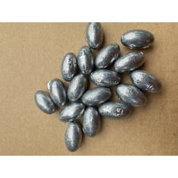 100G Chì Câu Cá Hình Bầu Dục Xuyên Tâm 8