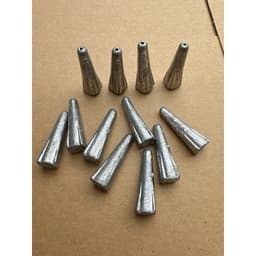 100G Chì Nhọn Xuyên Tâm Có Cánh , Chì Câu Cá Giúp Mồi Ổn Định Dưới Nước 6