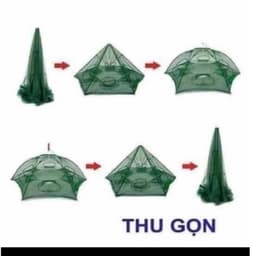Combo 5 Lồng Bát Quái Đặt Cua/Cá/Tép…vv lồng có 6 cửa và 8 cửa 4