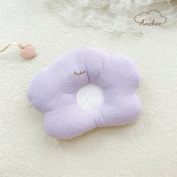 Gối Muslin Hình Hoa Anchee - Gối Lõm Chống Méo Đầu Cho Trẻ Sơ Sinh, Cotton 100%, Êm Ái Thoáng Khí 6
