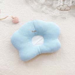 Gối Muslin Hình Hoa Anchee - Gối Lõm Chống Méo Đầu Cho Trẻ Sơ Sinh, Cotton 100%, Êm Ái Thoáng Khí 5