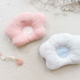 Gối Muslin Hình Hoa Anchee - Gối Lõm Chống Méo Đầu Cho Trẻ Sơ Sinh, Cotton 100%, Êm Ái Thoáng Khí 2