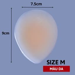 Miếng Dán Che Vùng Kín Dành Cho Bikini - Đồ Ôm Sát - Đồ Tập Silicone Dùng Nhiều Lần Lê NGọc 411 8