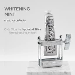 Kem Đánh Răng Trắng Răng Cao Cấp Marvis Whitening Mint / Smoker Whitening Mint (Tuýp 85ml) 5