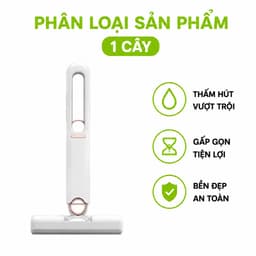 Cây Lau Bàn Bếp Tự Vắt Thông Minh Cầm Tay GD73 - Cây Vệ Sinh Bàn Bếp Gấp Gọn Thấm Hút Nước Tốt 8
