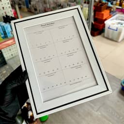 Bảng trưng bày mẫu móng , khung làm mẫu móng, băng dính dán mẫu, móng trưng bày mẫu - Hoangquy.233 3