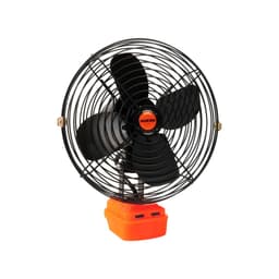 Quạt dùng pin HUKAN G1-BPF08BS, 2 Tốc độ gió, 4 cánh quạt, Lồng 8inch - 2 cổng USB - Chính Hãng 5