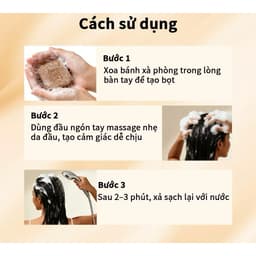 sap Dầu Gội Mọc Tóc, Tẩy Tế Bào Chết, Dưỡng Ẩm Da Đầu, Thảo Dược Tự Nhiên, Chính Hãng 8