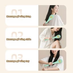 Cây Đấm Lưng Cầm Tay , Búa Đấm Lưng Massage Cao Cấp Đàn Hồi Tiện Dụng 5