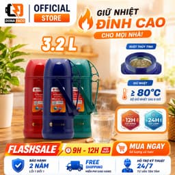 Phích nước nóng Rạng Đông 3.2 lít giữ nhiệt tốt Model: RD 3245 N1.E chính hãng bảo hành 24 tháng 1