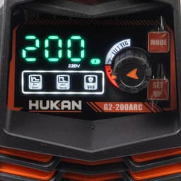 Máy Hàn Điện Tử HUKAN G2-200ARC 2trong1 Hàn MMA / Hàn TIG, Công Suất 7.2kw, Hàn Que 1.6 - 4.0 6