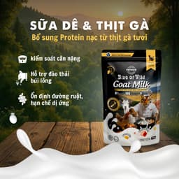 [COMBO 48 GÓI TIẾT KIỆM] Pate Sữa Dê Bite Of Wild 70g Cho Mèo Bổ Sung Dinh Dưỡng-Méo Chò Uni 2
