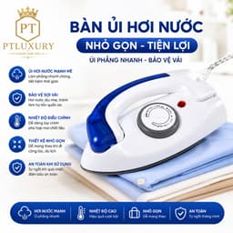 Bàn Là Hơi Nước PTLUXURY Gấp Gọn Có Thể Mang Đi Du Lịch [ HÀNG CAO CẤP ] 1